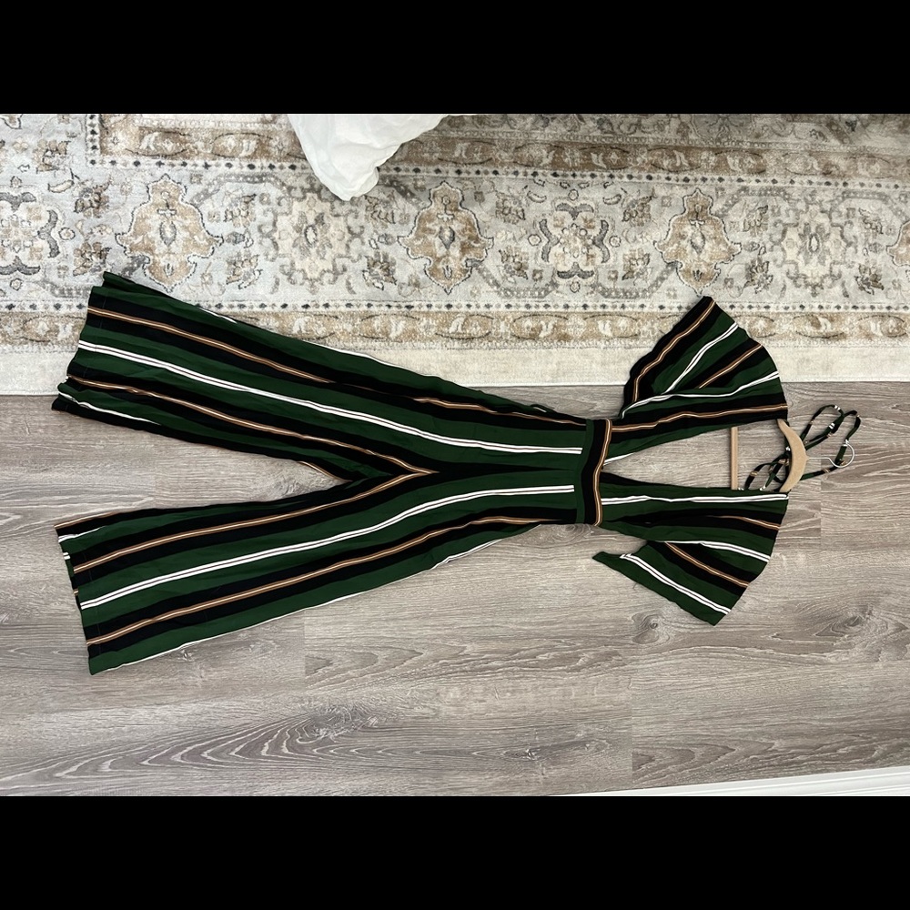 Faithful The Brand Striped Jumpsuit